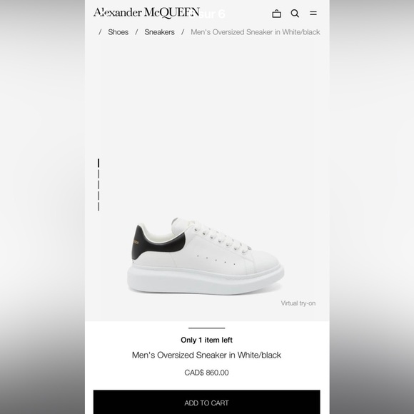 Authentic Shoes alexander mc queen - Picture 5 of 5